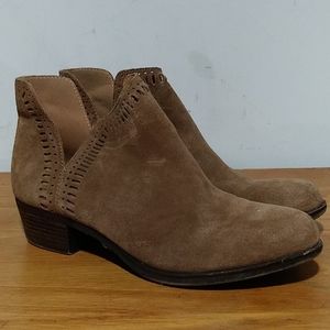 Lucky Brand Bustina suede booties 7.5